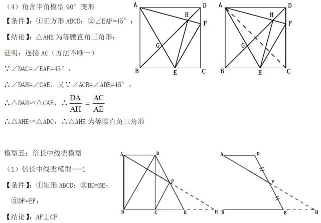数学模型有哪些，常见的数学模型有哪些（数学常考的几何模型汇总）