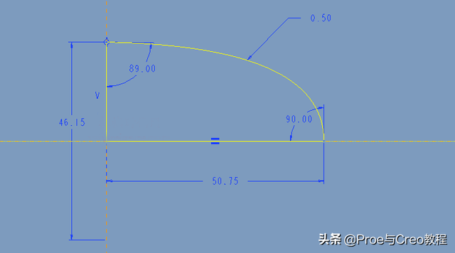 如何用creo画球体，creo怎么画圆锥体（Proe曲面建模创建球形把手）