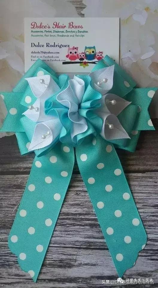 手工发夹制作教程，如何制作手工发夹（DIY手工制作）