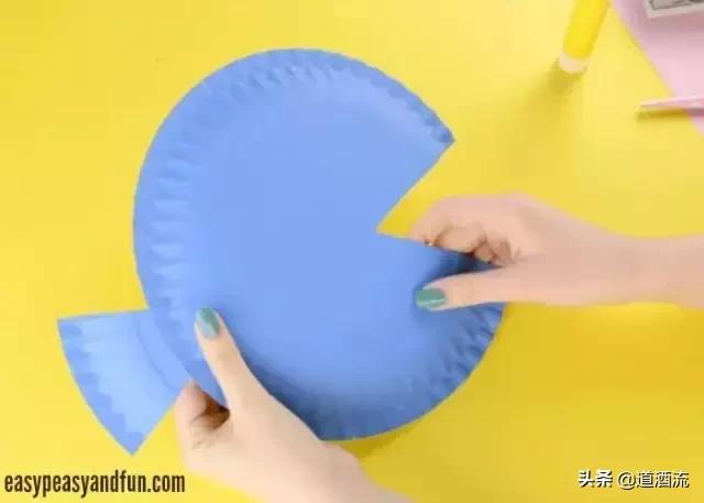 幼儿园大班手工纸质飞盘制作方法，承包幼儿园整个学期美工课堂