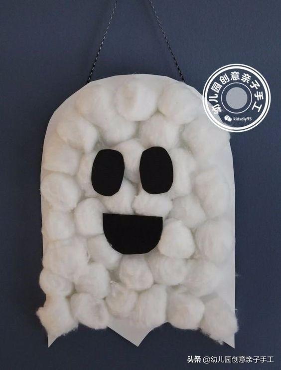 万圣节手工教程，万圣节手工diy作品（30款好看又简单的万圣幽灵手工）