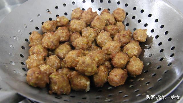 正宗肉圆子的做法和配方，厨师长的教程简单易学
