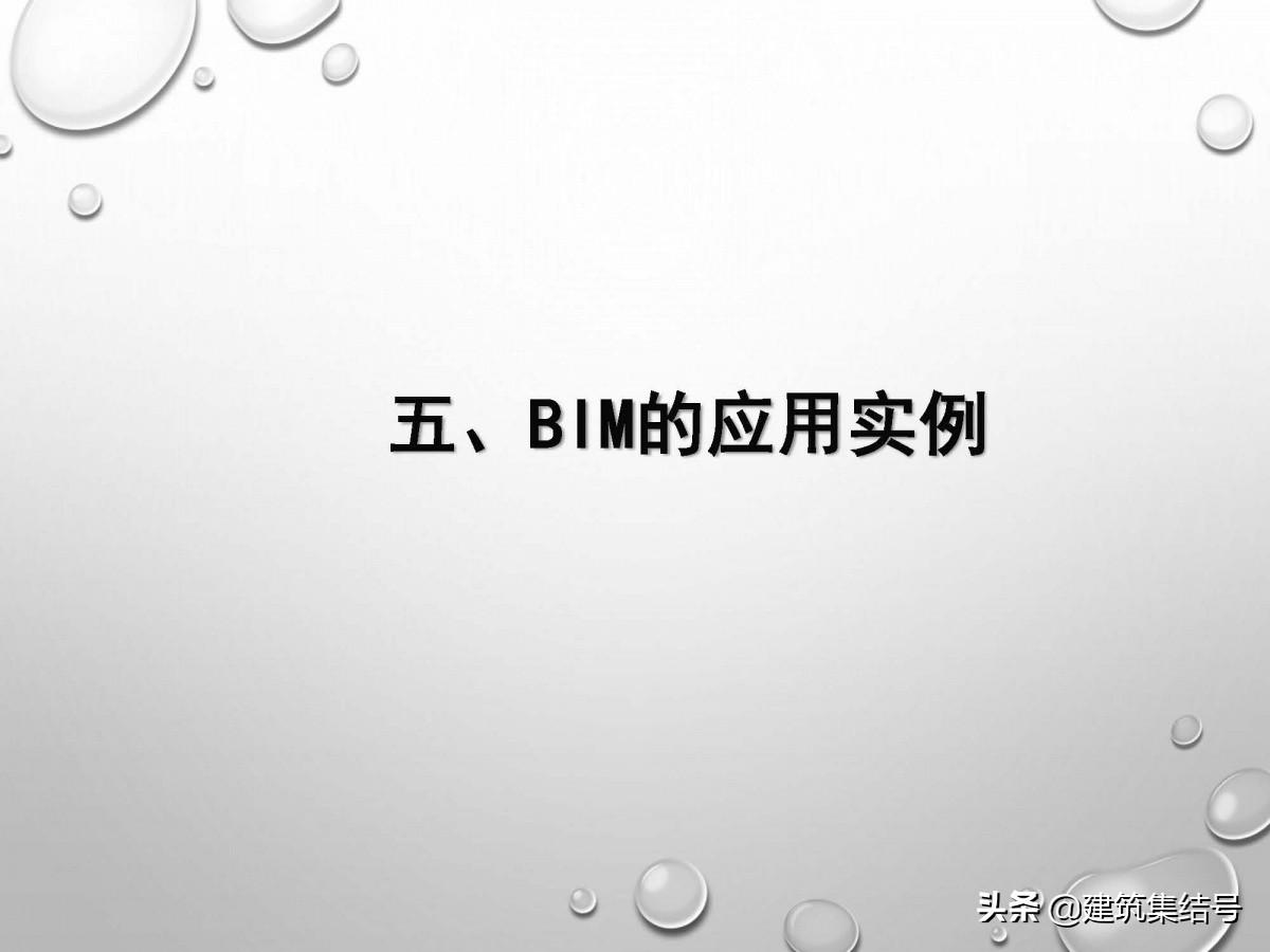 bim应用案例（BIM的应用实例）