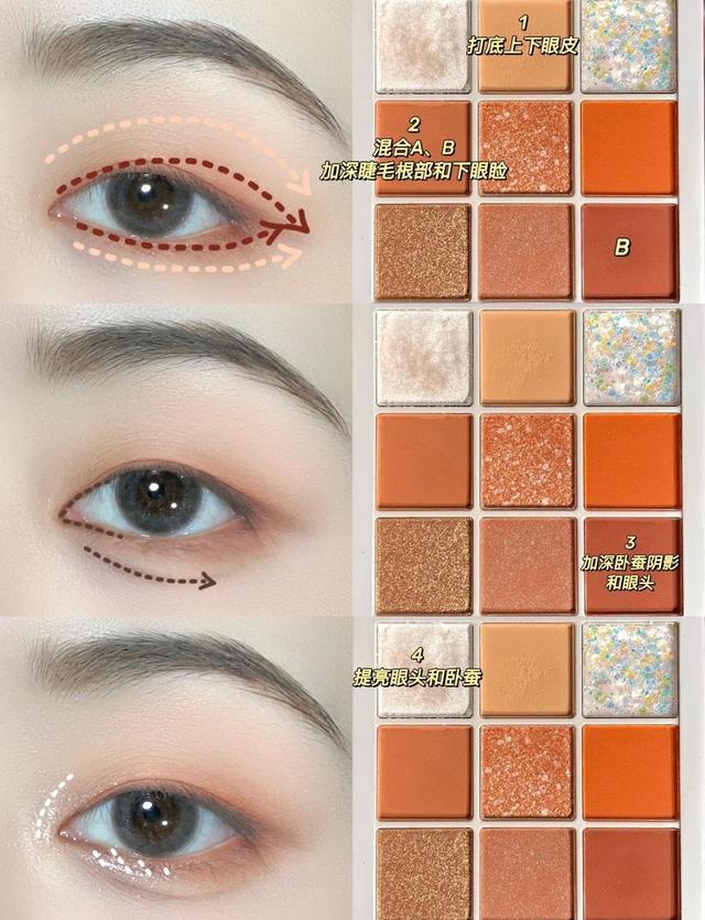 单眼皮怎么画眼妆，眼影怎么画好看（适合单眼皮的“复古眼妆”）