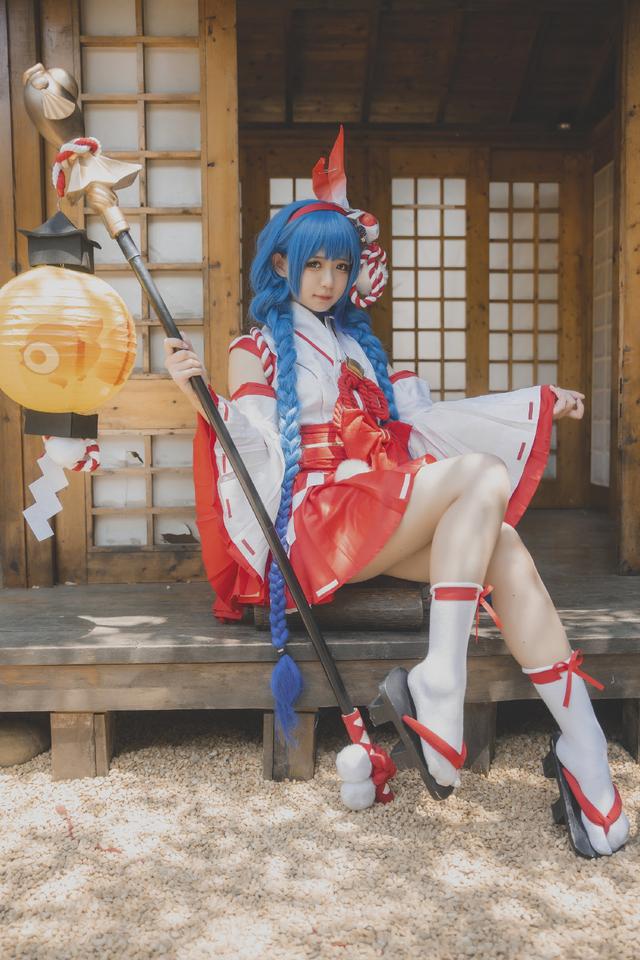 王者大乔动漫图片，大乔的动漫图片（三组不错的国产游戏《王者荣耀》角色“大乔”COSPLAY作品欣赏）