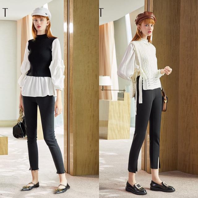 很流行的轻复古女装照着穿就够美，复古女人味搭配示范