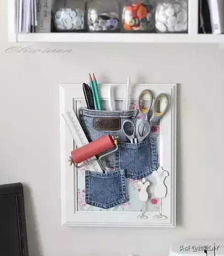 牛仔裤旧物改造，牛仔裤旧物改造坐垫（牛仔裤改造第二波）