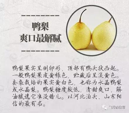 丰水梨的功效，吃丰水梨的好处与坏处（史上最全梨子功效）