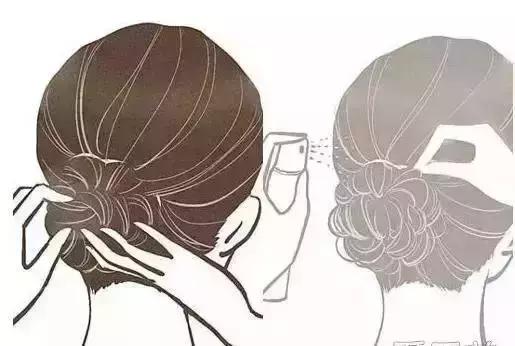 取代发箍的美丽盘发，简易盘头发的方法图解（无需发饰修饰一样很吸睛）