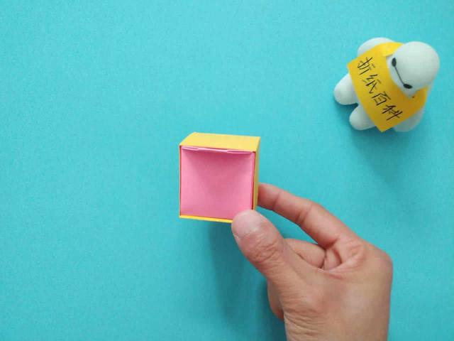 折纸盒子的折法最简单，（折纸教程怎样折一个漂亮的盒子（可爱的双层抽屉收纳盒折纸）