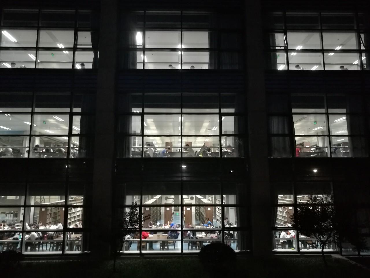 浙江树人大学图书馆（开放到24点）