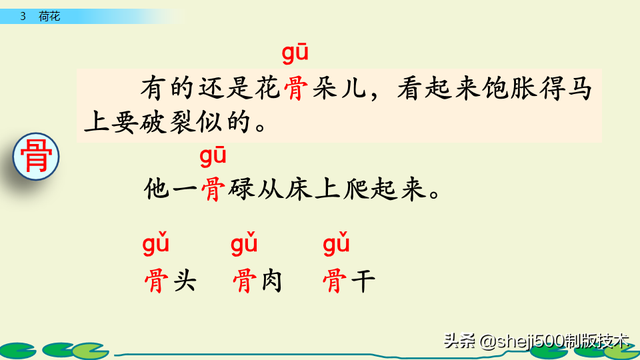 莲蓬的蓬是不是读轻声，莲蓬的蓬为什么读轻声（部编版语文三年级下册第3课《荷花》图文讲解）