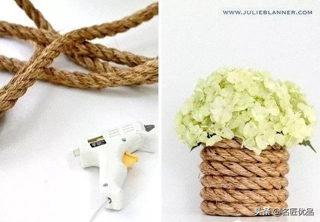 塑料瓶制作花瓶100种，用可乐瓶、矿泉水瓶等塑料瓶做美丽花瓶（手残党都不怕失败的简单DIY）