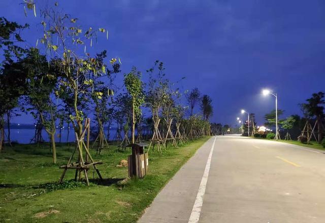 茂名露天矿公园建设，茂名露天矿生态公园夜景好美变化好大