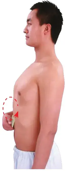 刮痧瘦肚子的正确方法图解，怎么刮痧去大肚子（刮痧的11种运板方法）