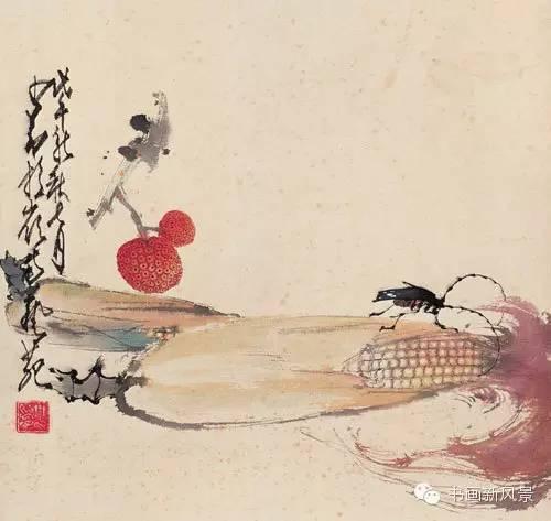 花鸟草虫大全，赵少昂花鸟草虫精选66幅