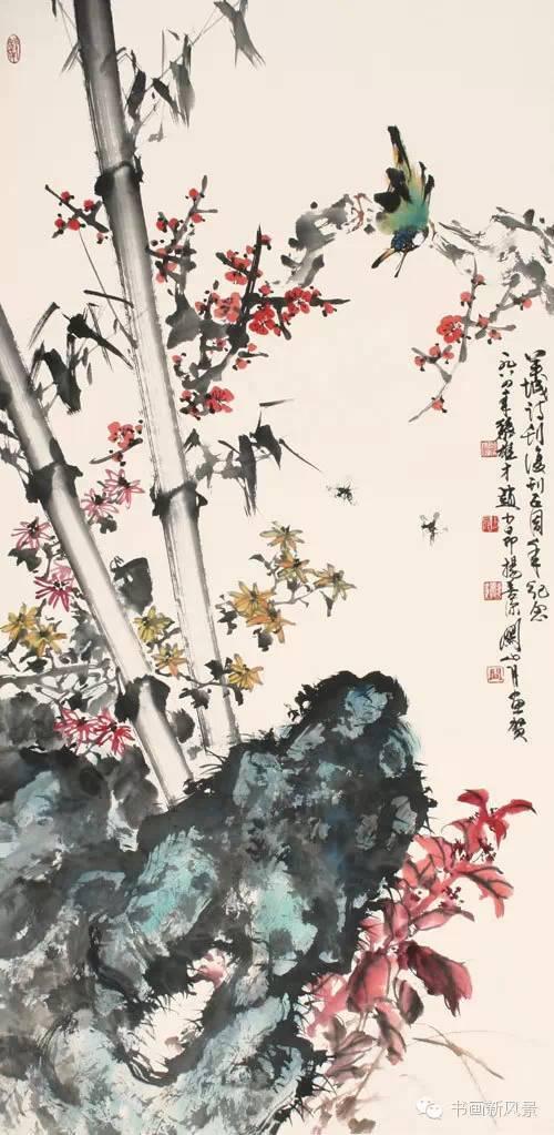 花鸟草虫大全，赵少昂花鸟草虫精选66幅