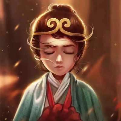 至尊宝和紫霞仙子，紫霞仙子与至尊宝的情侣头像微信（我的意中人是个盖世英雄）