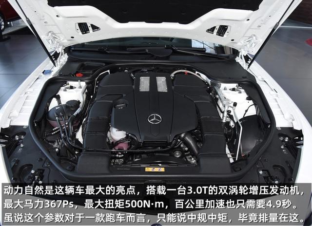 奔驰sl400老车，66岁高龄车型