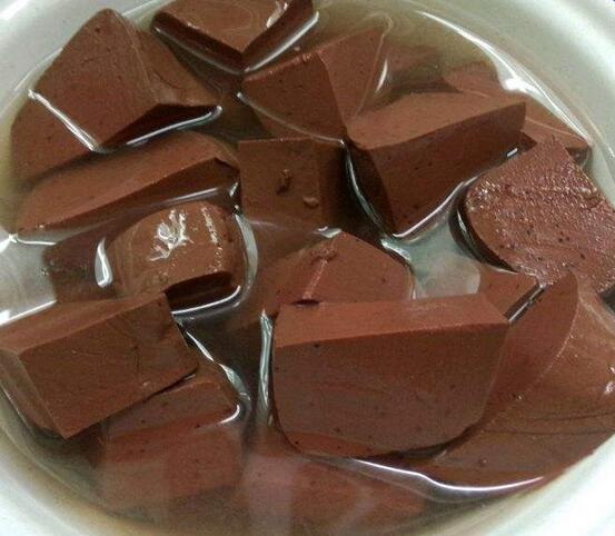 图片[3]-【香葱猪血】做法步骤图 保证猪血嫩滑 不易老！-起舞食谱网