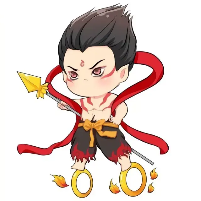 Q版敖丙表情图，微信头像，Q版敖丙表情图（哪吒敖丙CP 头像跟表情包）