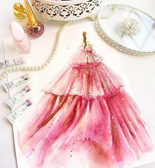 天平怎么画，十二星座专属手绘公主裙（如何制作天平）