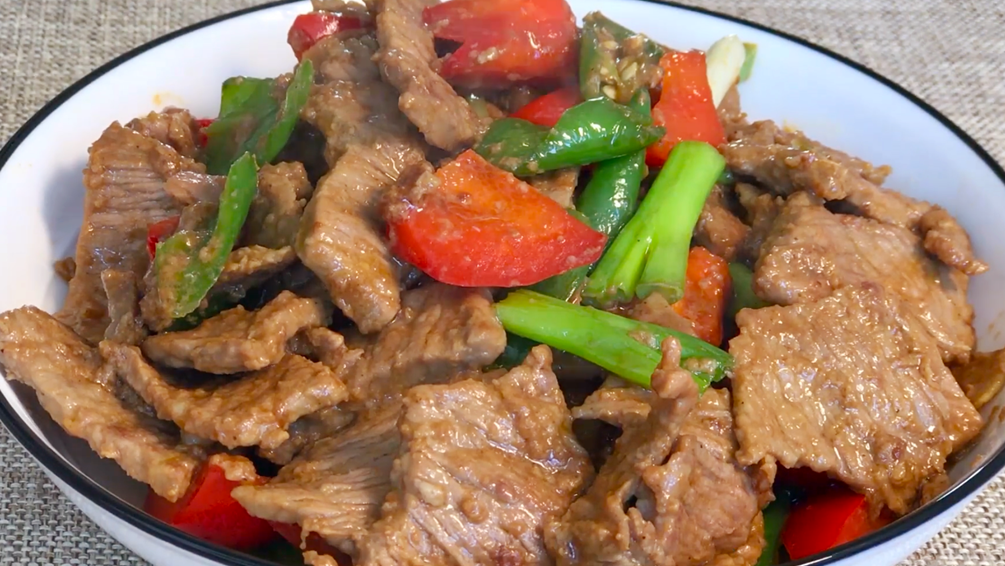 【小炒牛肉】做法步驟圖 教你正確做法 牛肉鮮嫩不柴-起舞食譜網