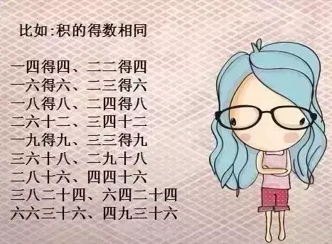 乘法口诀表怎么背得快，乘法口诀表快速记忆法（乘法口诀：4种记忆方法）