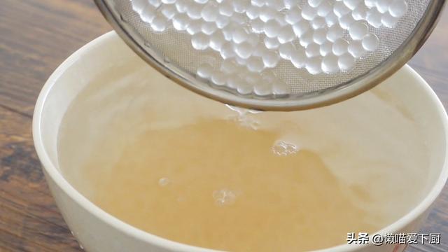 家庭手工自制西米露，家庭手工自制西米露怎么做（想喝西米露自己在家做）