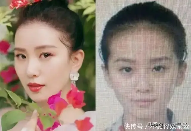 明星最真实的证件照，女明星出道前的证件照曝光