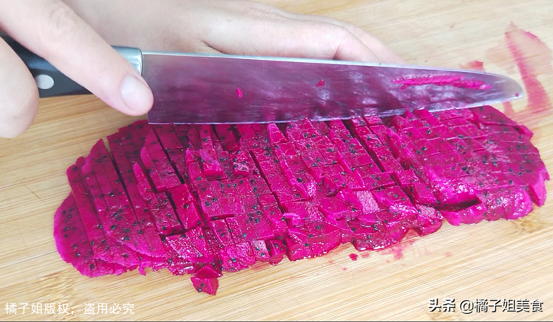 圖片[3]-【冰爽Q彈火龍果涼粉】做法步驟圖 咬上一口真的好過癮-起舞食譜網