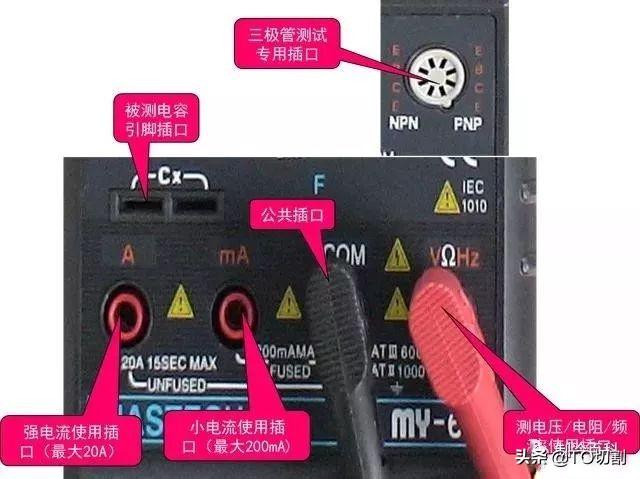 如何使用万用表，万用表的6种使用方法（请收下这份使用口诀）