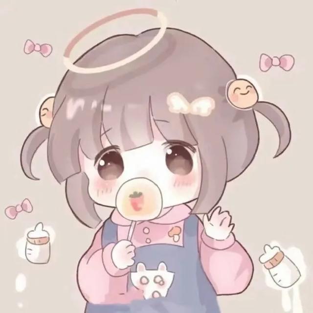 q版人物萌图女可爱，可爱女生Q版头像微信（超可爱的Q版头像ง⍢⃝）