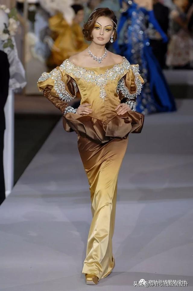 迪奥经典之作服装图，<迪奥>2007秋冬高定系列