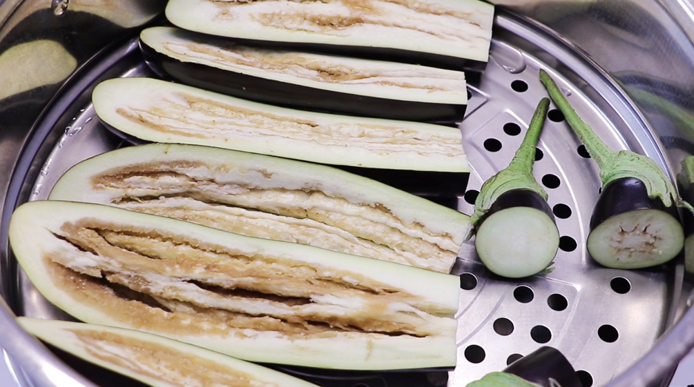 圖片[3]-【蒸茄子】做法步驟圖 茄子鮮香入味 一周5次不過癮-起舞食譜網