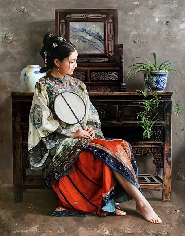 著名油画家,中国当代十大油画家(谁说不能用油画来画中国传统女子) 著名油画家,中国当代十大油画家(谁说不能用油画来画中国传统女子)