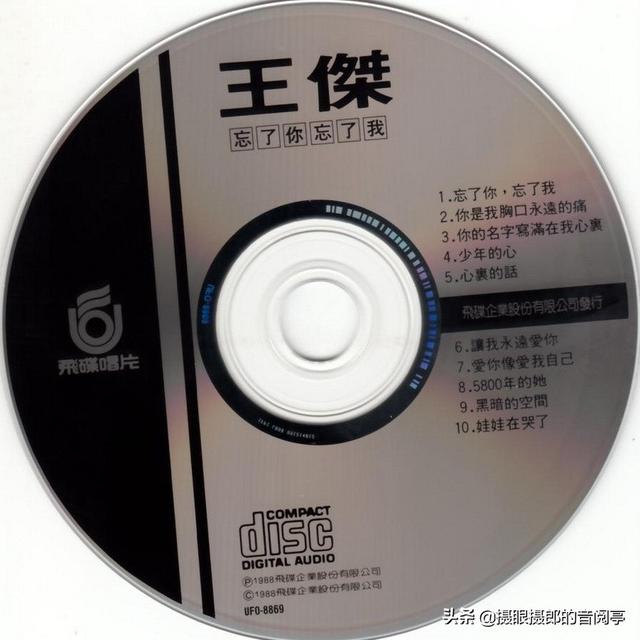 王家卫旺角卡门中的歌，1988年7月王杰国语专辑《忘了你