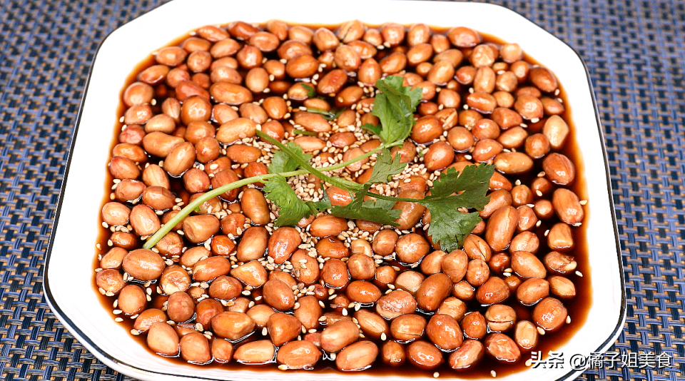 【老醋花生】做法步驟圖 關鍵都在湯汁-起舞食譜網