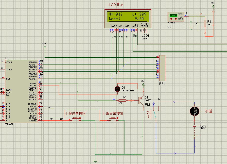 基于单片机的恒温控制系统 基于单片机恒温控制系统设计实例