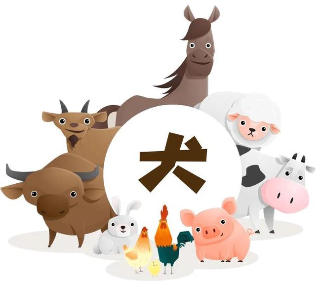怎样几笔画小狗，笔画小狗怎么画（动物篇02--“犬”）