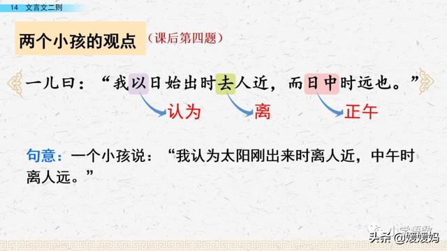 为是其智弗若与曰非然也的意思，为是其智弗若与曰非然也的意思是（六年级下册语文第14课《文言文二则》图文详解及同步练习）
