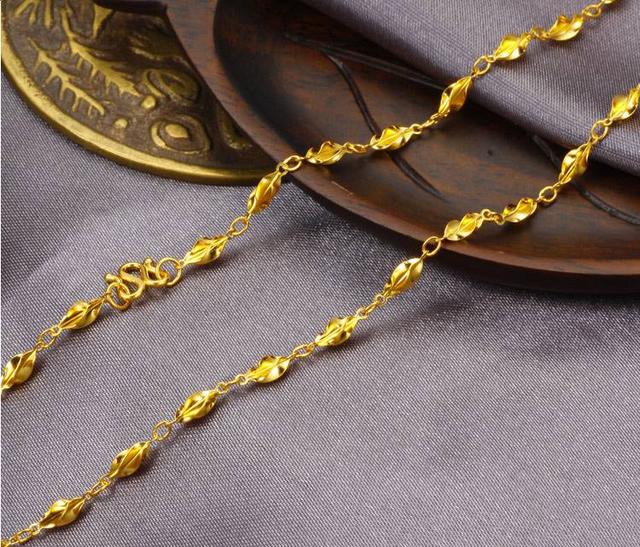 男式金项链怎么选，男士项链黄金（挑黄金项链）