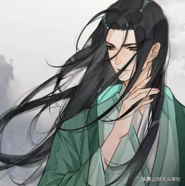 回头图片伤感男动漫古风，动漫男头  古风 伤感微信（古风动漫男生头像）