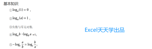 log的公式大全，log的运算法则（Excel函数公式大全之利用LOG函数计算指定正数值和底数的对数值）
