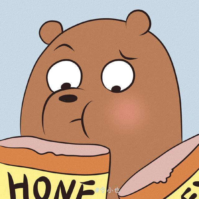 咱们裸熊2，微信头像，咱们裸熊2（咱们裸熊动漫头像）