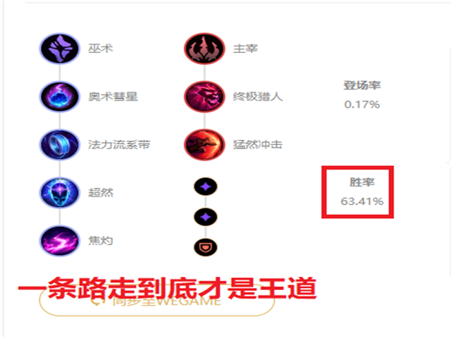 为什么wegame没有推荐符文，wegame不显示符文推荐（LOL：科学的当一个混分巨兽）