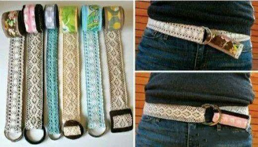 几种带子的钩法，包带的多种钩法视频（26款钩编腰带）