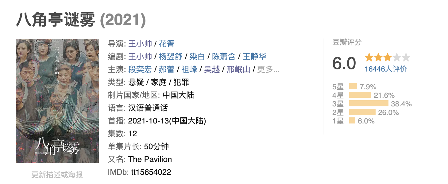 《八角亭谜雾》凶手是谁？真正的凶手原来是此人