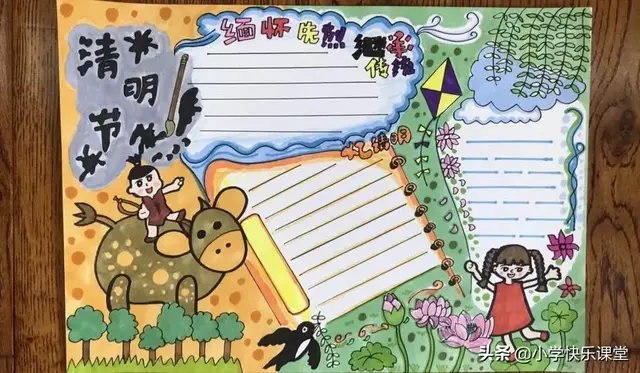 关于诗词的手抄报，关于古诗的手抄报（这些诗词+谚语+手抄报合集）