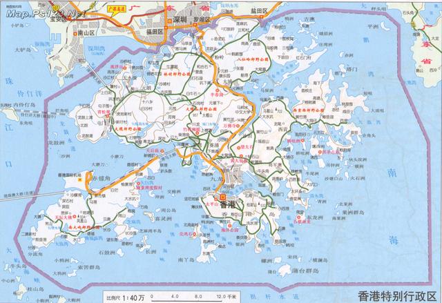 海南地图高清版大图，海南省十八个市县的地图（《中国各省份高清版大图》组图）